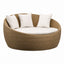 Tumbona de Intemperie para Zona de Alberca - NOGAL BEAT CLAM - Varios Colores - Aluminio y Polyrattan - TUMBONA CLAM Natural - CAMCO - NOGAL BEAT - Camastro
