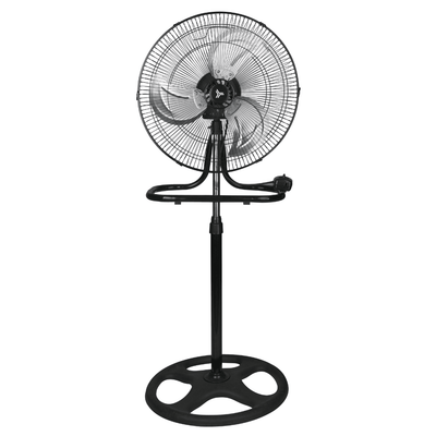 Ventilador Decorativo - MASTERFAN X3 - Negro - 3 Aspas - 3 Formas Diferentes - Áreas Medianas - X3 18" Negro - Masterfan - NOGAL BEAT - Ventilador Decorativo