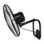 Ventilador Decorativo - MASTERFAN X3 - Negro - 3 Aspas - 3 Formas Diferentes - Áreas Medianas - X3 18" Negro - Masterfan - NOGAL BEAT - Ventilador Decorativo