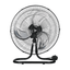 Ventilador Decorativo - MASTERFAN X3 - Negro - 3 Aspas - 3 Formas Diferentes - Áreas Medianas - X3 18" Negro - Masterfan - NOGAL BEAT - Ventilador Decorativo