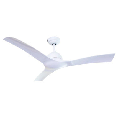 VENTILADOR MASTERFAN LUNA BLANCO 52 | Ventilador Decorativo para Habitación Sala de Estar Oficina | 52" | 3 Aspas | Blanco | Interior - LUNA 52 - Masterfan - NOGAL BEAT - Ventiladores